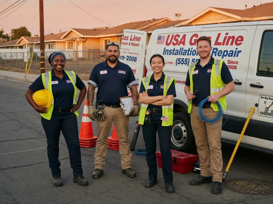 Gas Line Installation company in Rector, AR